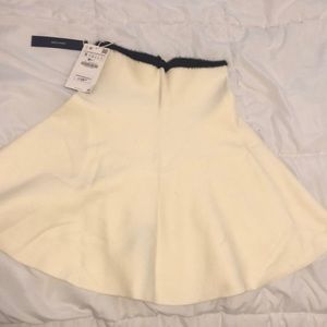 Zara cream skirt